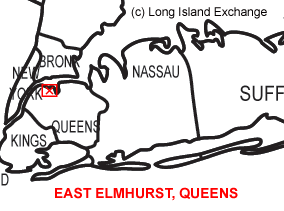 East Elmhurst Map