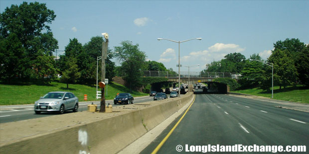 Cross Island Parkway Northbound at Jamaica Avenue, Bellerose