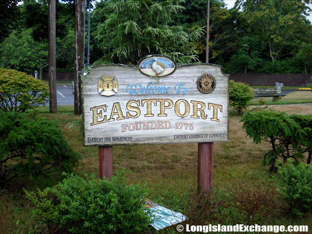 Eastport Welcome Sign