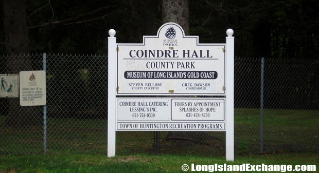 Huntington Coindre Hall Sign