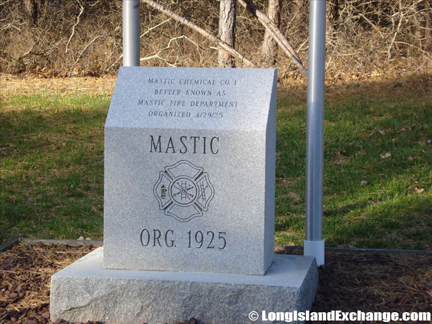 Mastic Dedication