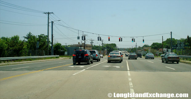 Route 112 Southbound towards East Main Street, Patchogue