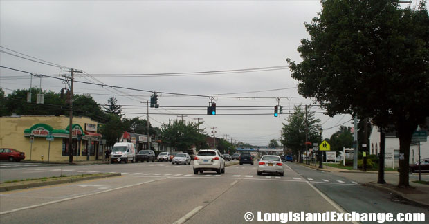 Route 231 Northbound at Lake Avenue, Deer Park