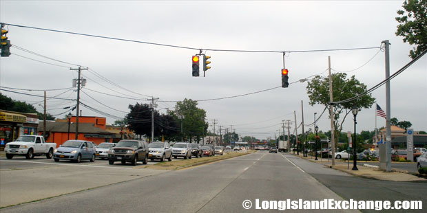 Route 231 Southbound from Nicolls Road, Deer Park