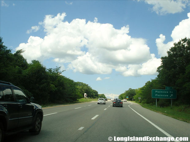 Seaford Oyster Bay Expressway Northbound approaching Plainview Road, Bethpage