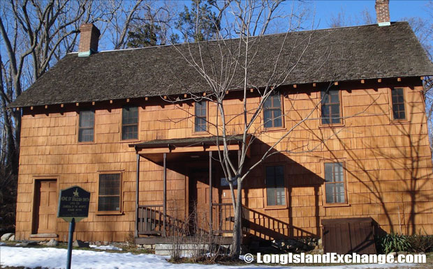 Obadiah Smith House is a historic home located in San Remo, New York. It was built about 1708 and is operated as a house museum by the Smithtown Historical Society