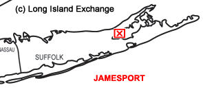 Jamesport Map