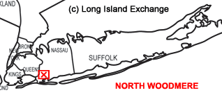 North Woodmere Long Island Map