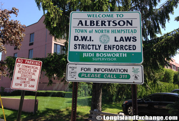 Albertson DWI Sign