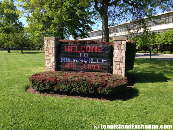 Hicksville High School Digital Sign