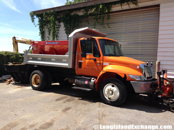 Hewlett Harbor Plow Truck