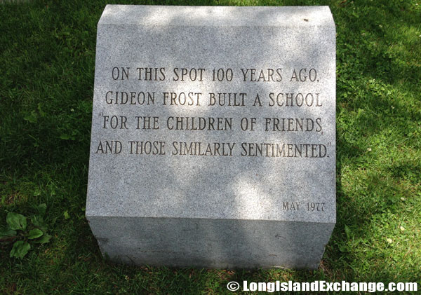 Gideon Frost Memorial Stone