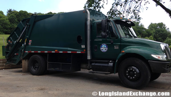 Mill Neck Garbage Collecting Truck