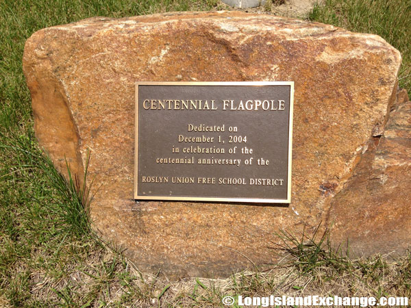 Flagpole Dedication Roslyn Schools Centennial