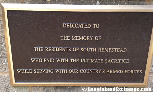 Memorial for South Hempstead Residents