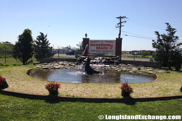 Nickerson Beach Park Fountain Summer