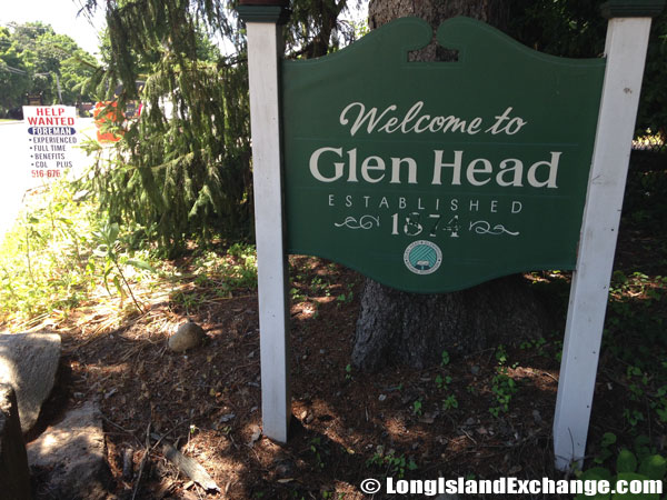 Glen Head Welcome Sign