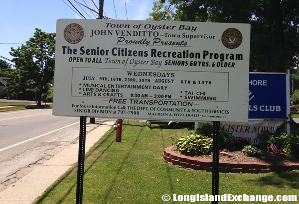 Glen Cove Senior Center Sign