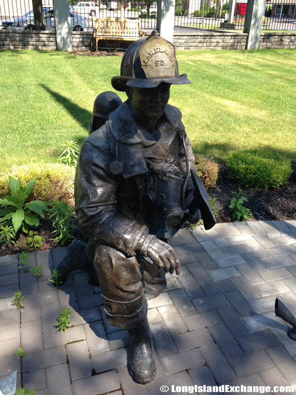 Firefighter Statue Memorial