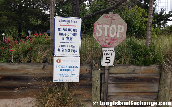 Bicycle Riding Prohibited