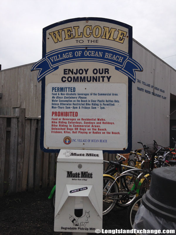 Welcome Sign Docks