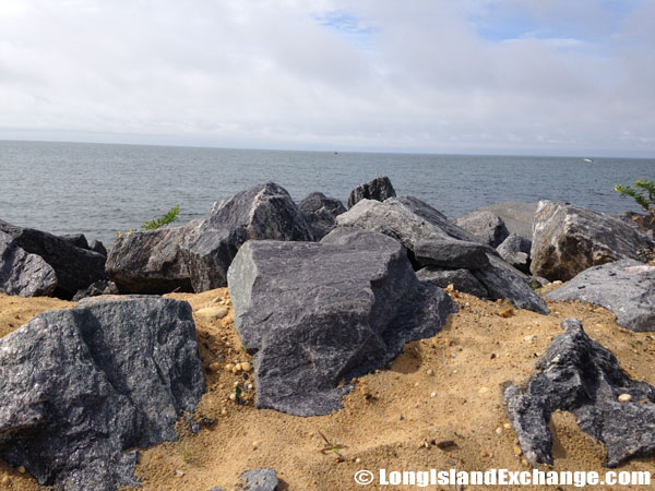 Montauk Harbor Rocks