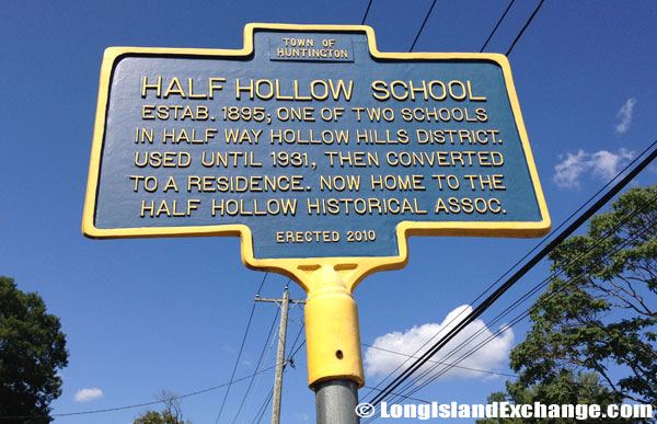 Half Way Hollow Hills District Historical Marker