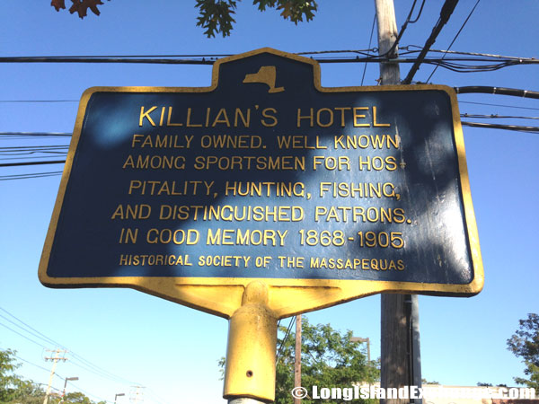 Historical Marker for Killian Hotel