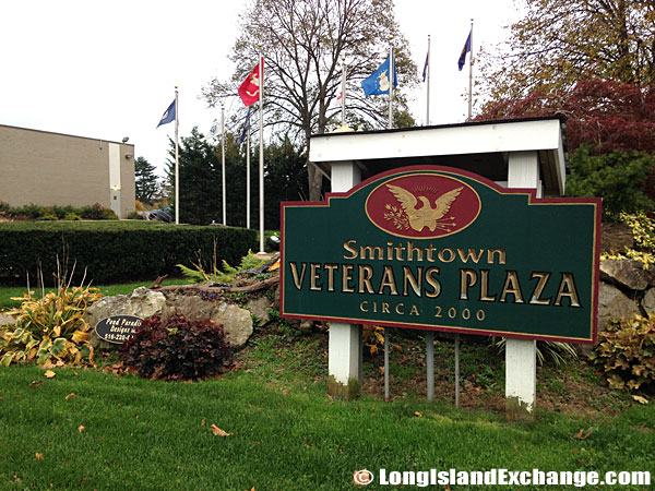 Smithtown Veterans Plaza.