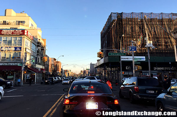 Steinway Street in Astoria