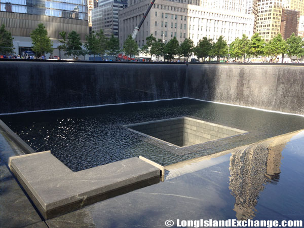 September 11 Memorial Waterfalls