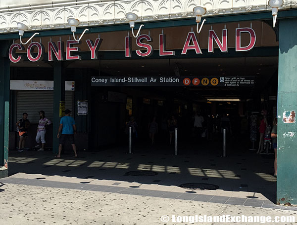 Coney Island Stillwell Subway Station.