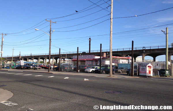 Railroad Runs to Rockaway Park Station