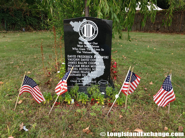 West Islip Vietnam War Stone