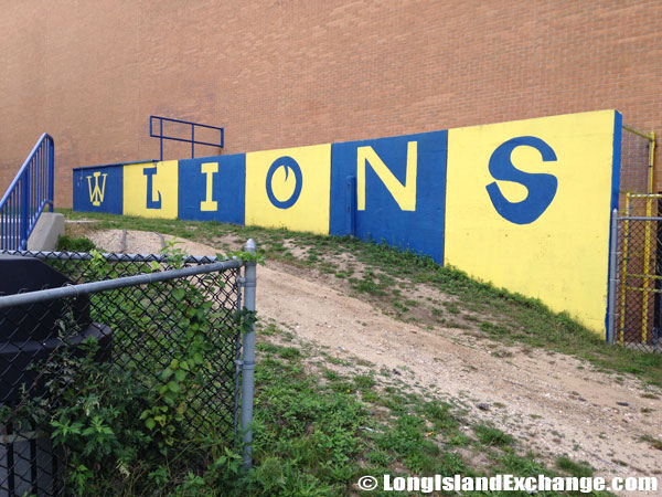 High School Lions Mural