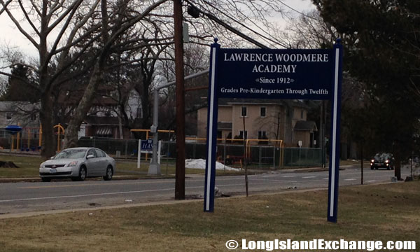 Lawrence Woodmere Academy Sign