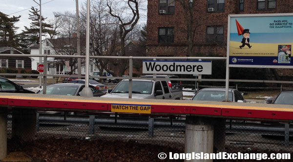 Long Island Railroad Station in Woodmere