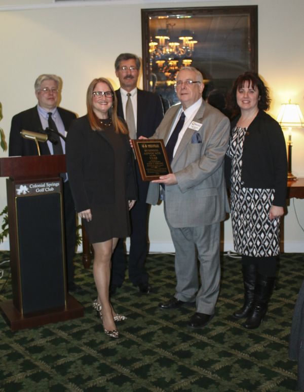 Susan with plaque